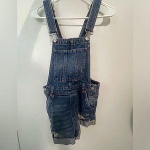 Denim overalls